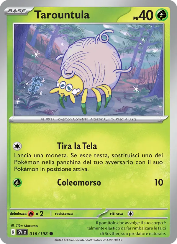 Tarountula, Scarlatto e Violetto No. 016