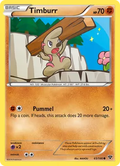 Timburr, XY No. 65 Normal