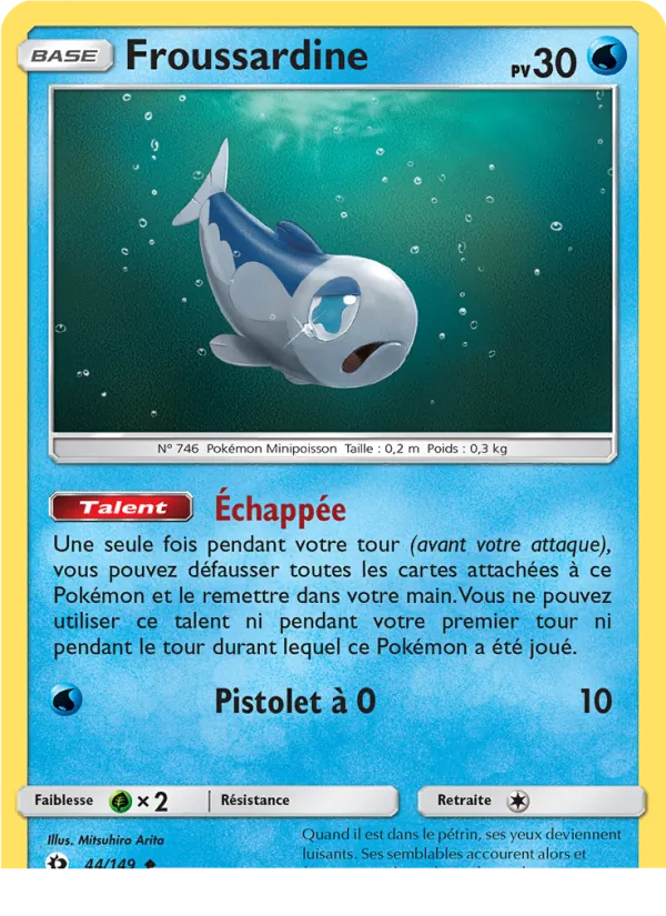 Froussardine, Soleil et Lune Nº 44