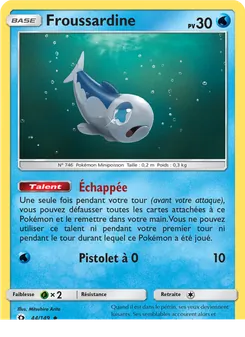 Froussardine, Soleil et Lune No. 44 Normal