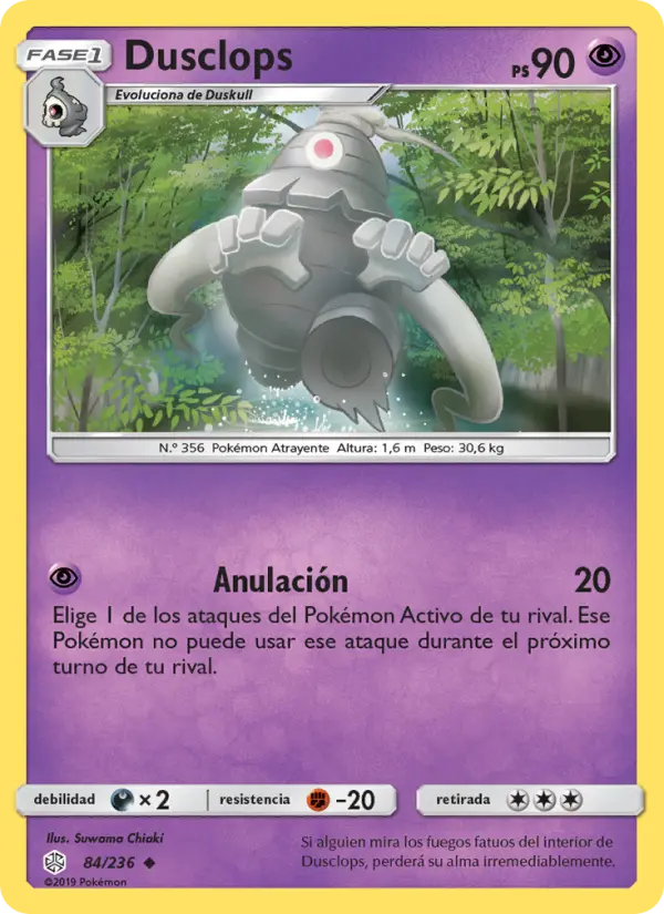 Dusclops, Eclipse Cósmico No. 84