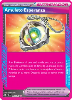 Amuleto Esperanza, Chispas Fulgurantes Nº 162 Holo