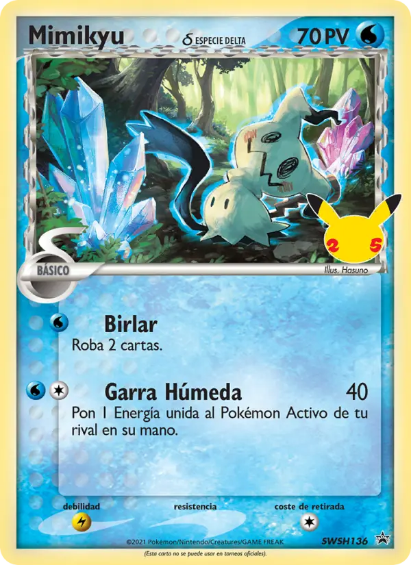 Mimikyu, Cartas de promoción ESES No. SWSH136
