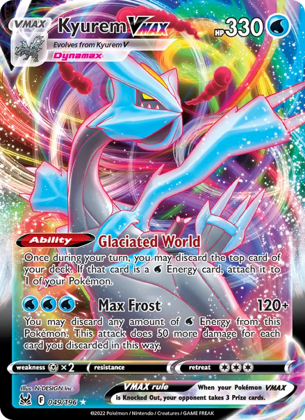 Kyurem VMAX, Lost Origin No. 049