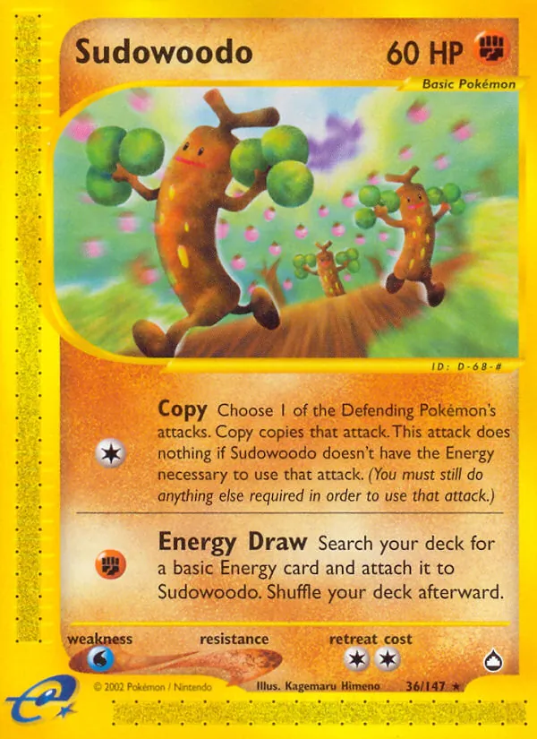 Sudowoodo, Aquapolis No. 36