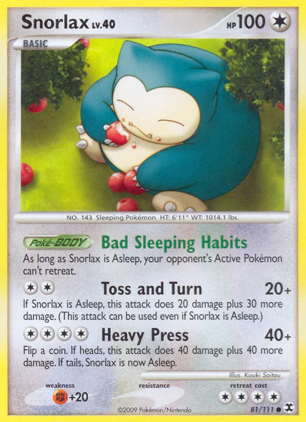 Snorlax, Rising Rivals Nº 81