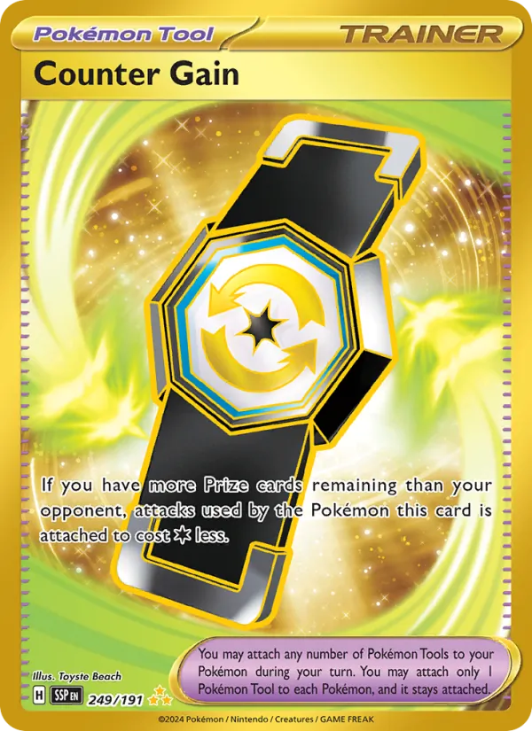 Counter Gain, Surging Sparks No. 249