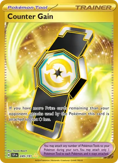 Counter Gain, Surging Sparks No. 249 Holo