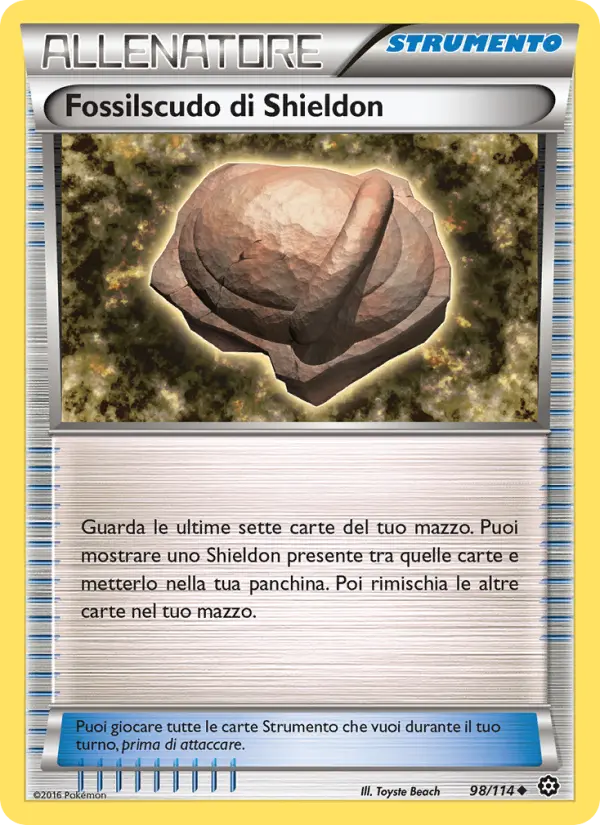 Fossilscudo di Shieldon, Vapori Accesi Nº 98