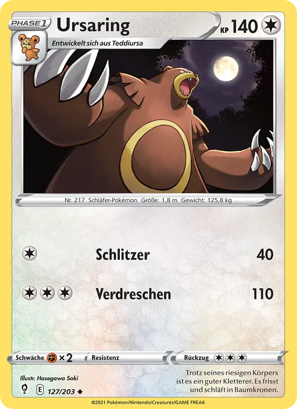 Ursaring, Drachenwandel Nº 127