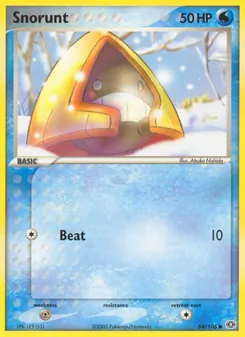 Snorunt, Emerald No. 64 Normal