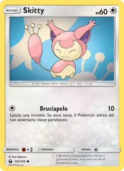 Skitty, Tempesta Astrale No. 120 Normal