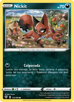 Nickit, Fiamme Oscure No. 112 Normal