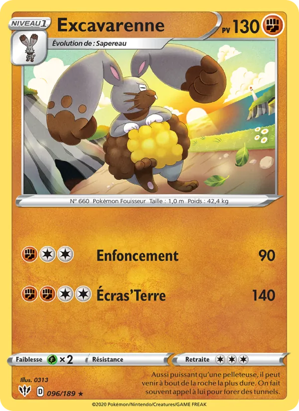 Excavarenne, Ténèbres Embrasées No. 96