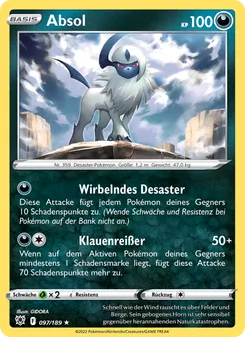 Absol, Astralglanz No. 097 Holo