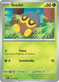 Seedot, Megaevoluzione No. 013 Normal