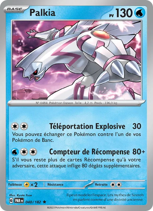 Palkia, Faille Paradoxe Nº 040