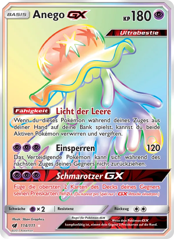 Anego GX, Aufziehen der Sturmröte No. 114