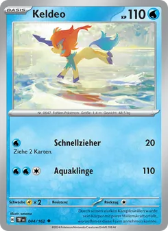 Keldeo, Gewalten der Zeit No. 044 Normal