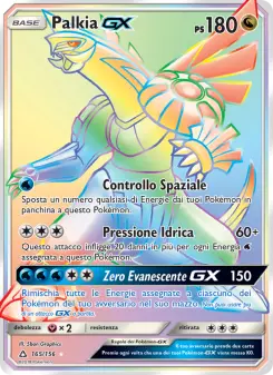 Palkia GX, Ultraprisma Nº 165 Normal