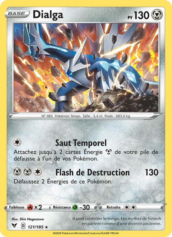 Dialga, Voltage Éclatant No. 121