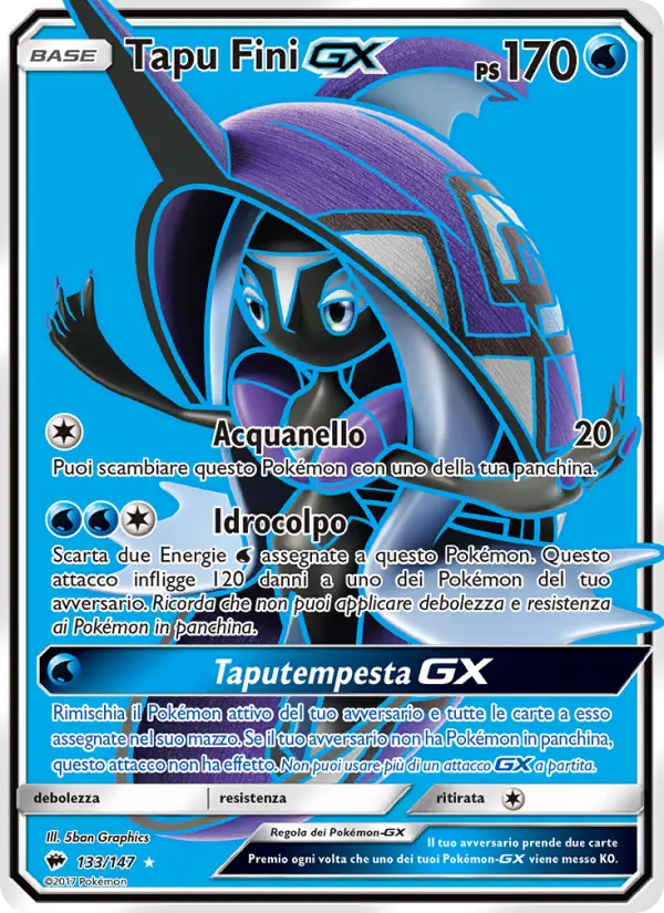 Tapu Fini GX, Ombre Infuocate No. 133