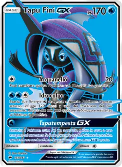 Tapu Fini GX, Ombre Infuocate No. 133 Holo