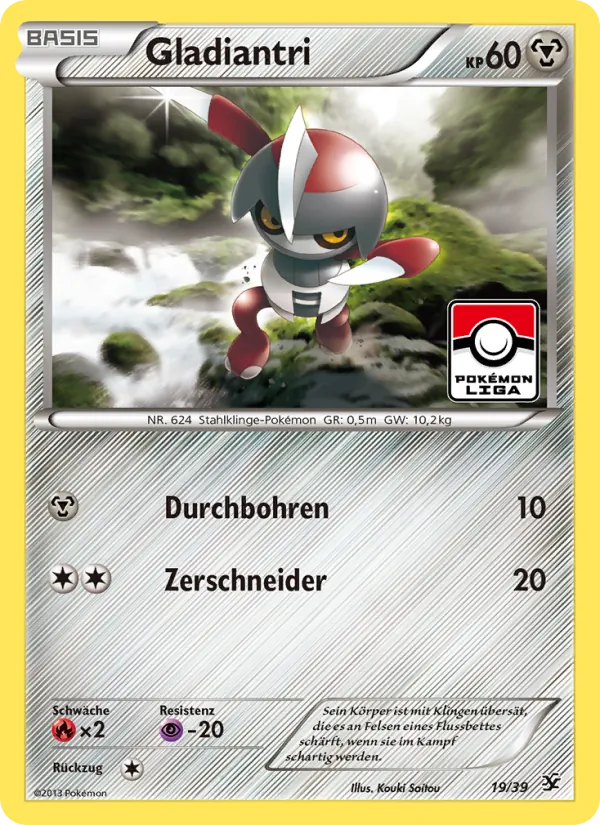 Gladiantri, Willkommen in Kalos No. 19