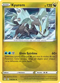 Kyurem, Évolution Céleste No. 116 Holo