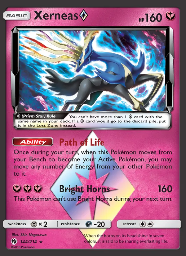 Xerneas ◇, Lost Thunder No. 144