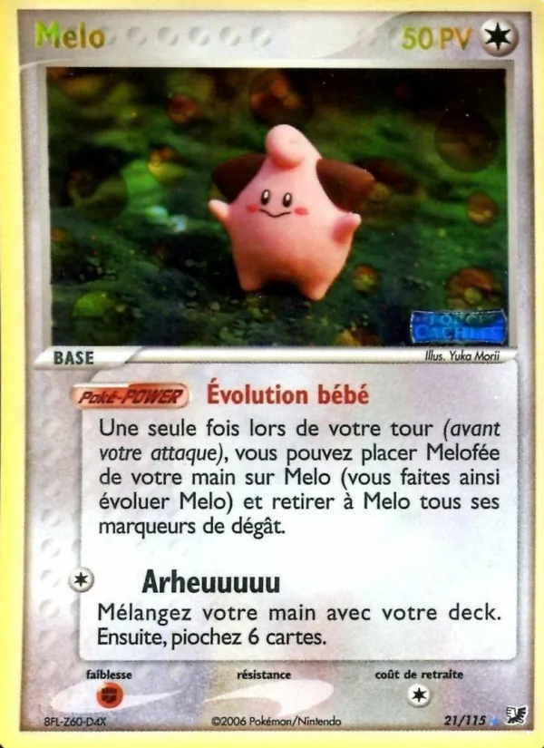 Melo, EX Forces Cachées No. 21