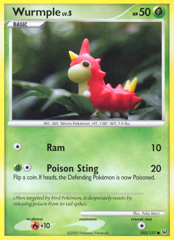 Wurmple, Platinum No. 103