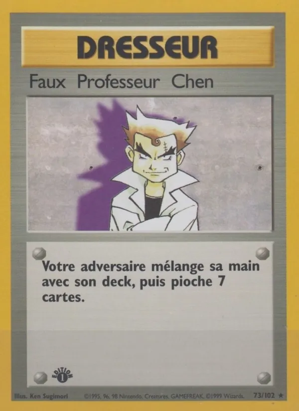 Faux Professeur Chen, Set de Base Nº 73