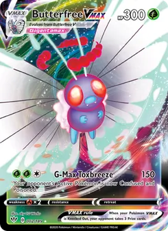 Butterfree VMAX, Darkness Ablaze No. 2