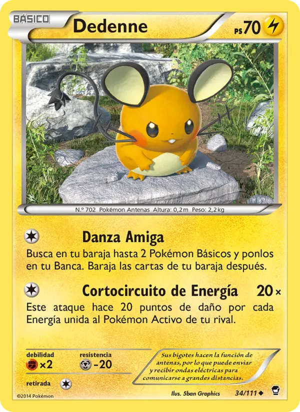 Dedenne, Puños Furiosos Nº 34