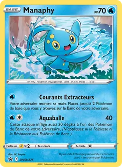 Manaphy, Promo SWSH Nº SWSH275 Normal