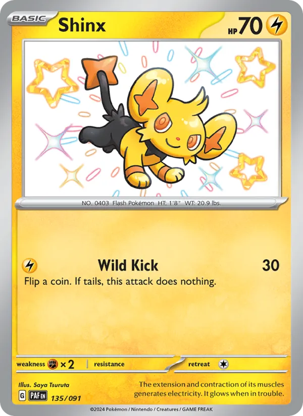 Shinx, Paldean Fates No. 135