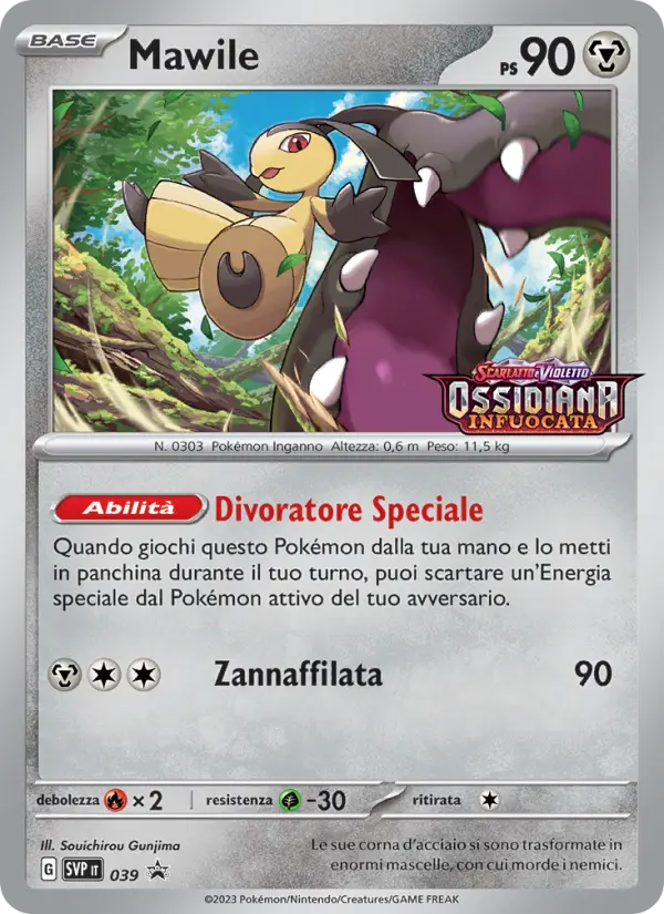 Mawile, SVP Black Star Promos Nº 039