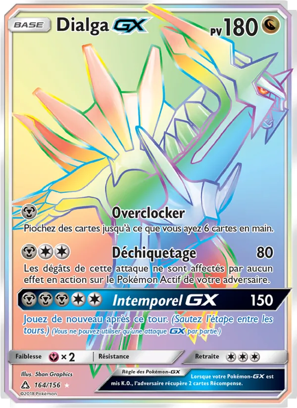 Dialga GX, Ultra-Prisme Nº 164