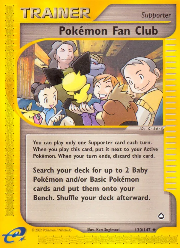 Pokémon Fan Club, Aquapolis No. 130