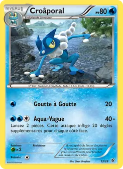 Croâporal, Bienvenue à Kalos Nº 13 Normal
