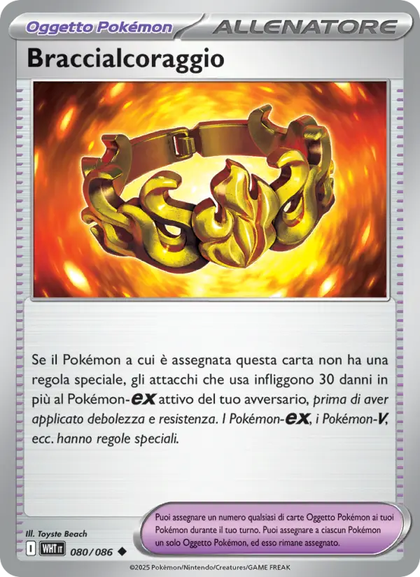Braccialcoraggio, Fuoco Bianco No. 080