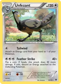 Unfezant, Emerging Powers No. 82 Normal