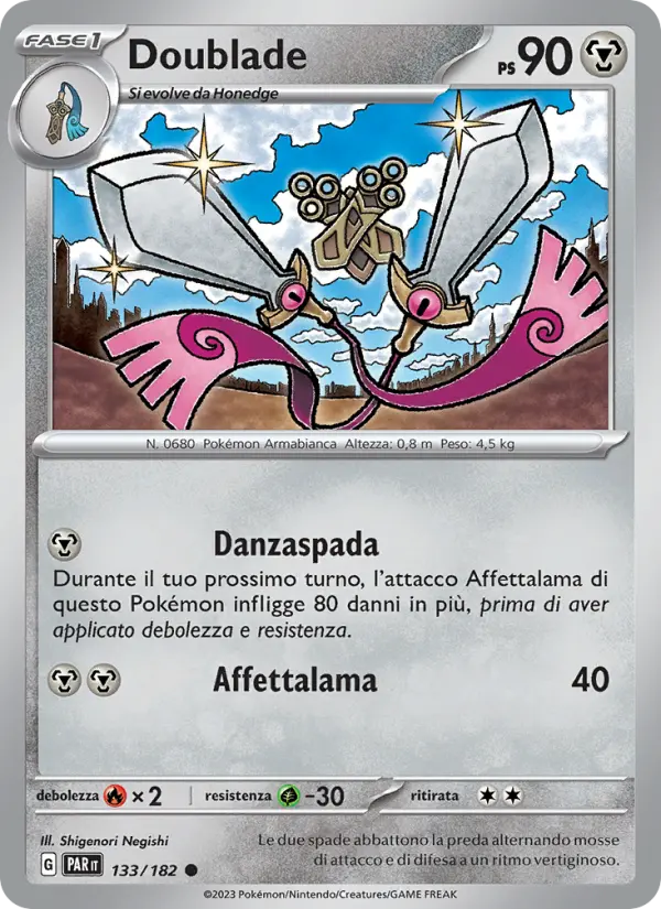 Doublade, Paradosso Temporale No. 133