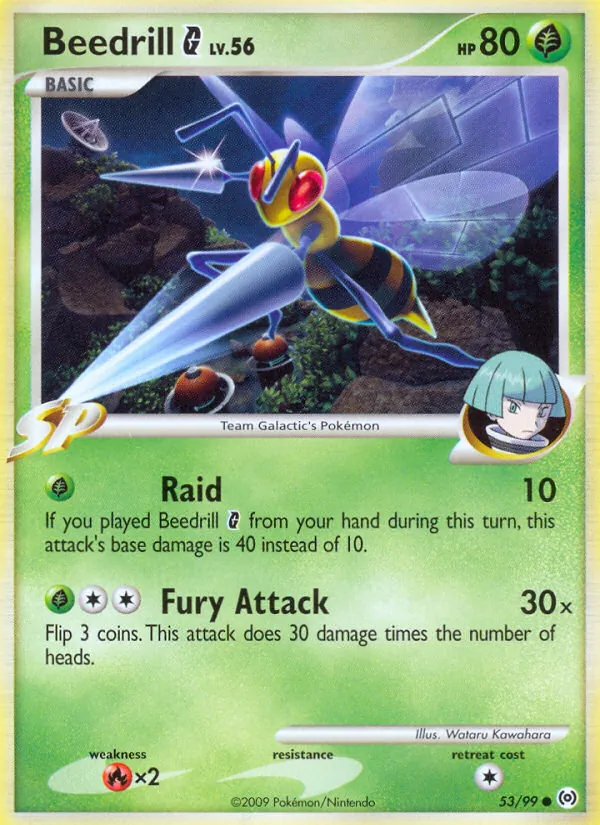 Beedrill, Arceus Nº 53