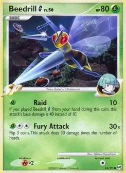Beedrill, Arceus No. 53 Normal