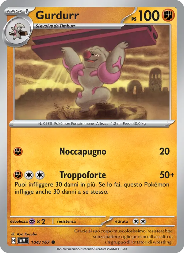 Gurdurr, Crepuscolo Mascherato No. 104