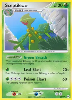 Sceptile, Arceus No. 30 Normal