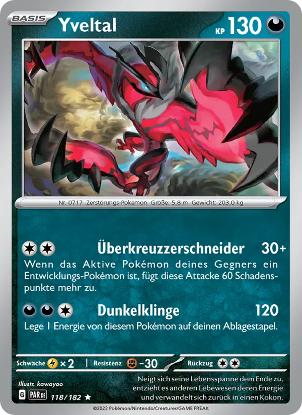 Yveltal, Paradoxrift Nº 118