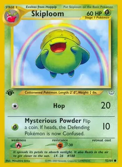 Skiploom, Neo Revelation No. 52 Normal